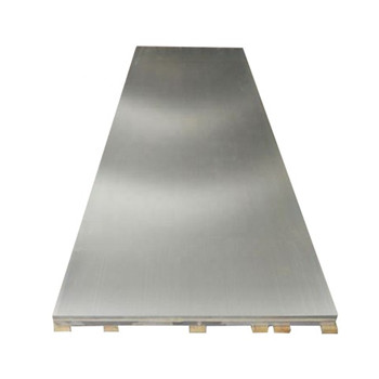 Dekoratiewe voorgoud geanodiseerde kleurafwerking aluminiumplaat 