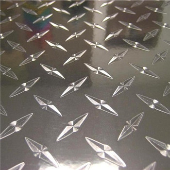 3003 5052 Brite-loopvlakplaat Diamant aluminiumlegeringsplaat Vyfstaafbord vir gereedskapskas 