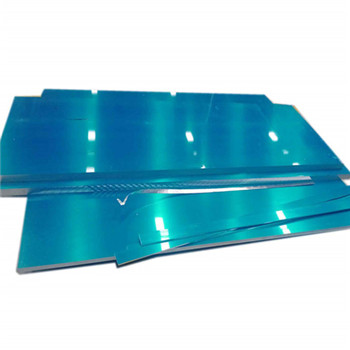Fabrieksaangepaste aluminium / aluminiumvlakte / plat / plaat met PE-film eenkant 1050/1060/1100/3003/3102/8011 