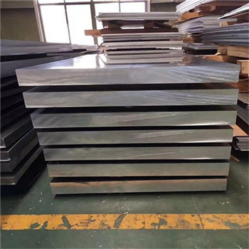 Boumateriaal 1100 3003 Koudgewalste aluminium trapezium geriffelde aluminium dakplaat 