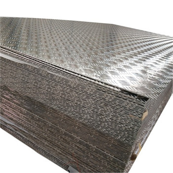 Spesiale patroon reliëf Checkard Diamond loopvlak aluminium plaat / vel 