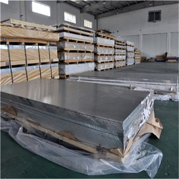 Spieëlafwerking PVC bedek 1mm 1050 1060 1100 H14 aluminiumplaat vir industriële 