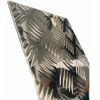Embossed aluminium patroon diamant loopvlak plaat 1050 1060 1100 5083 