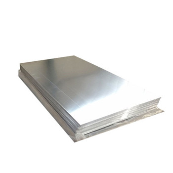 Fabrieksaangepaste aluminium / aluminium vlakte / plat / plaat met PE film eenkant 1050/1060/1100/1235/3003/3102/8011 